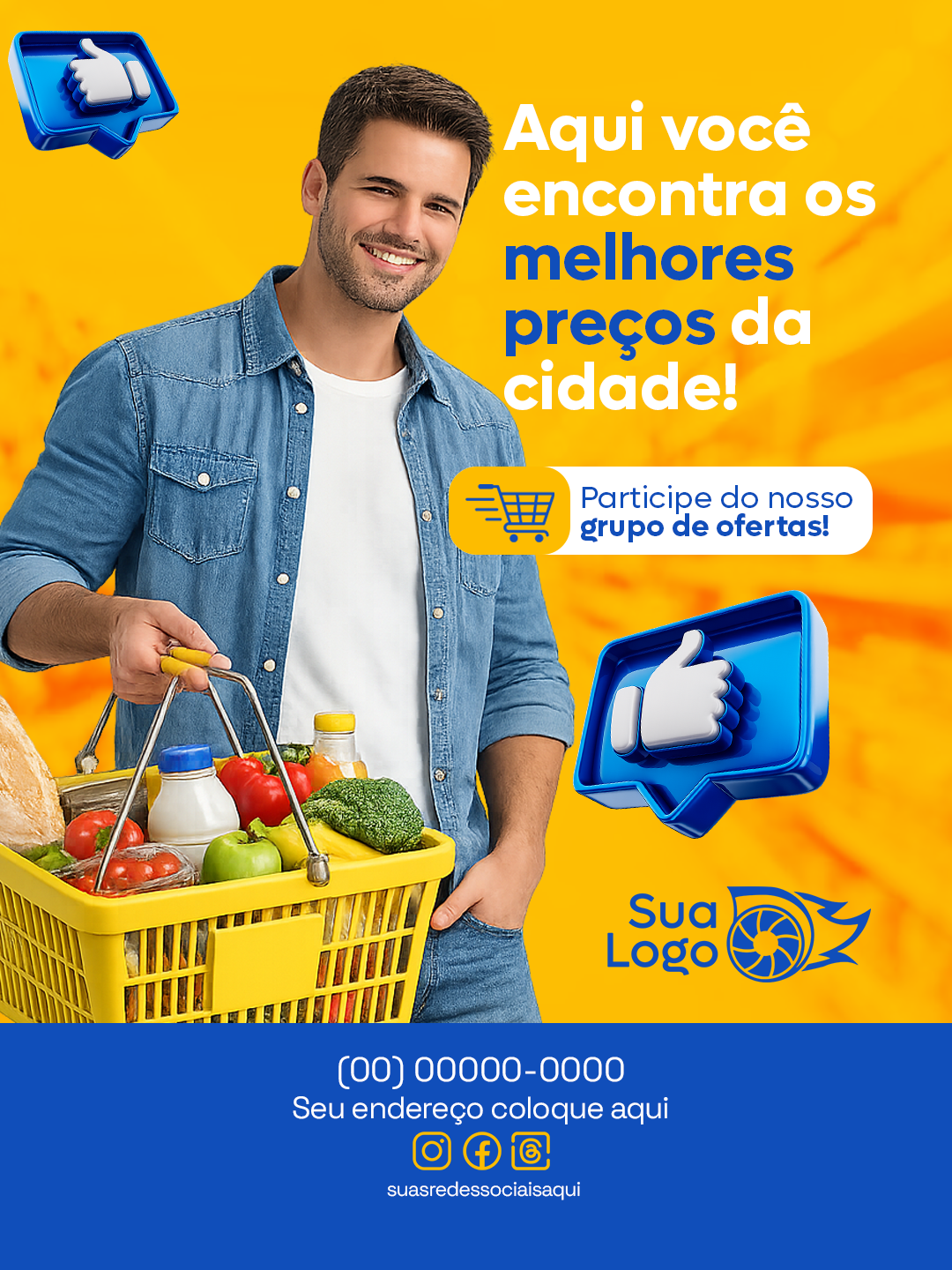 Prévia da coleção Coleção para supermercado ofertas