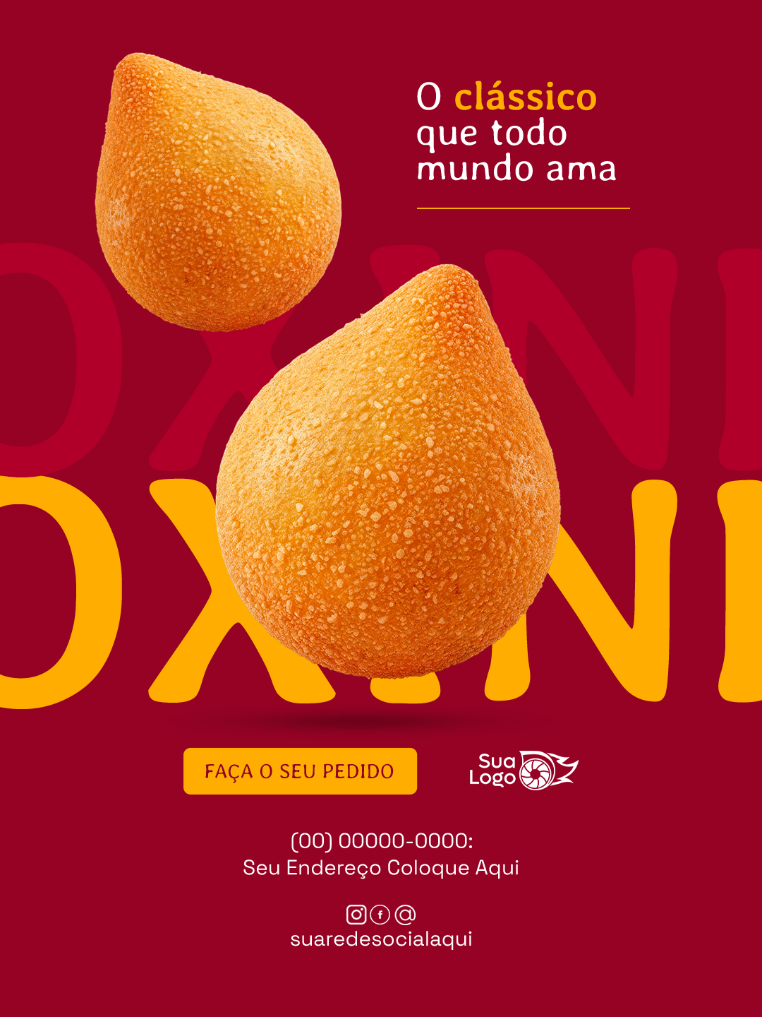 Arte 9 da coleção Coleção de Artes para Loja de Coxinhas