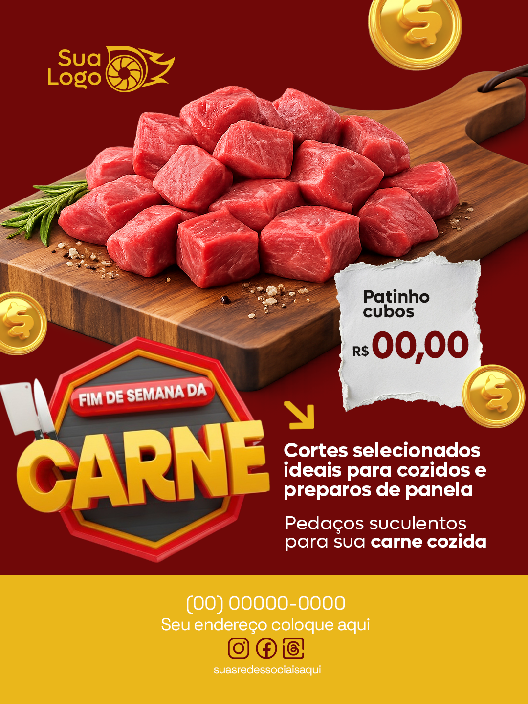 Prévia da coleção Coleção para açougue - fim de semana da carne