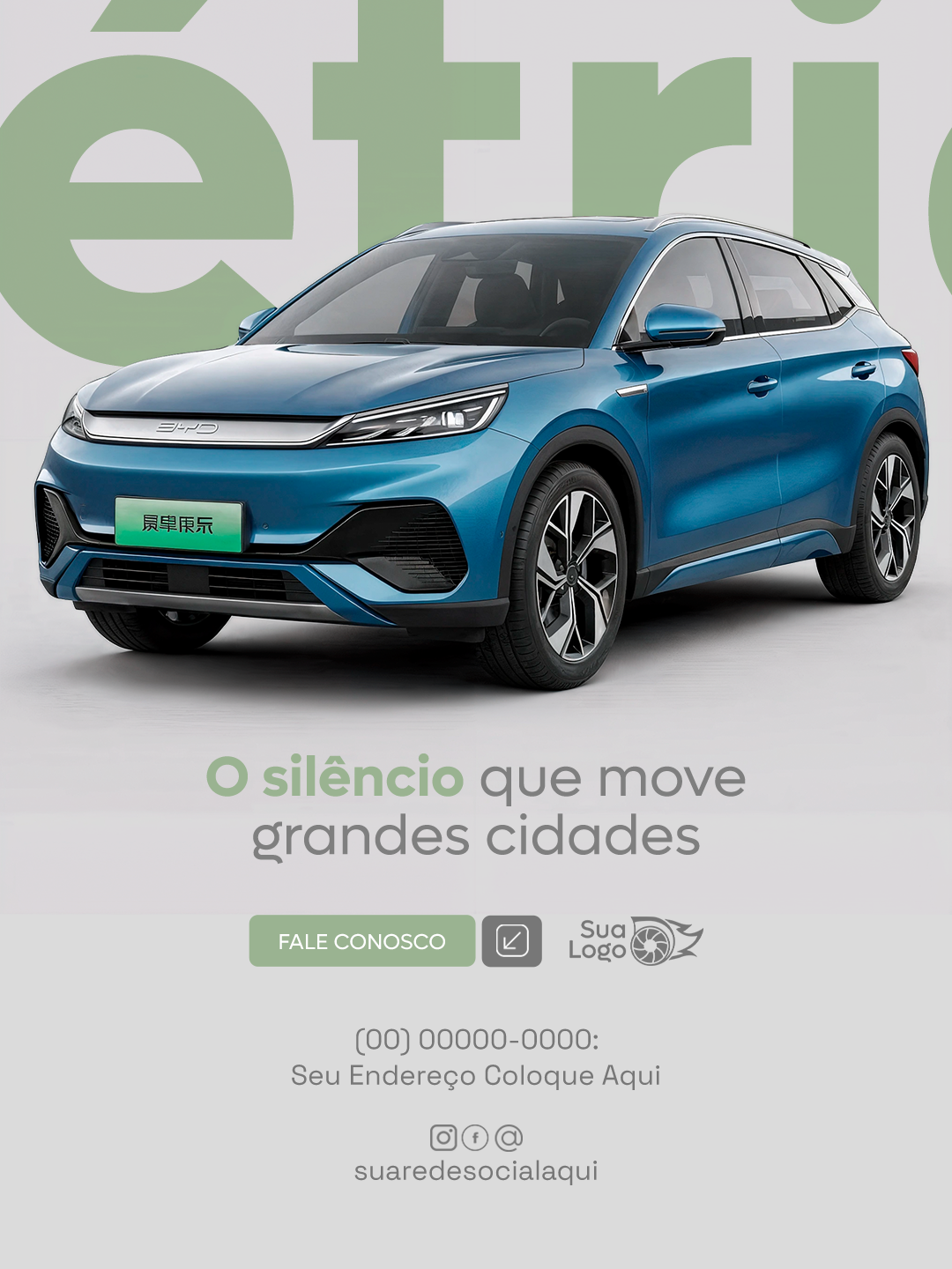 Prévia da coleção Coleção de Artes para Carros Elétricos Concessionária