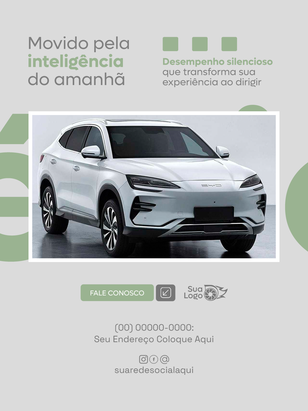 Prévia da coleção Coleção de Artes para Carros Elétricos Concessionária