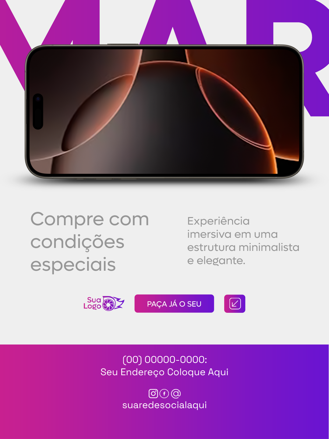 Arte 5 da coleção Coleção de Artes para Loja de Celular