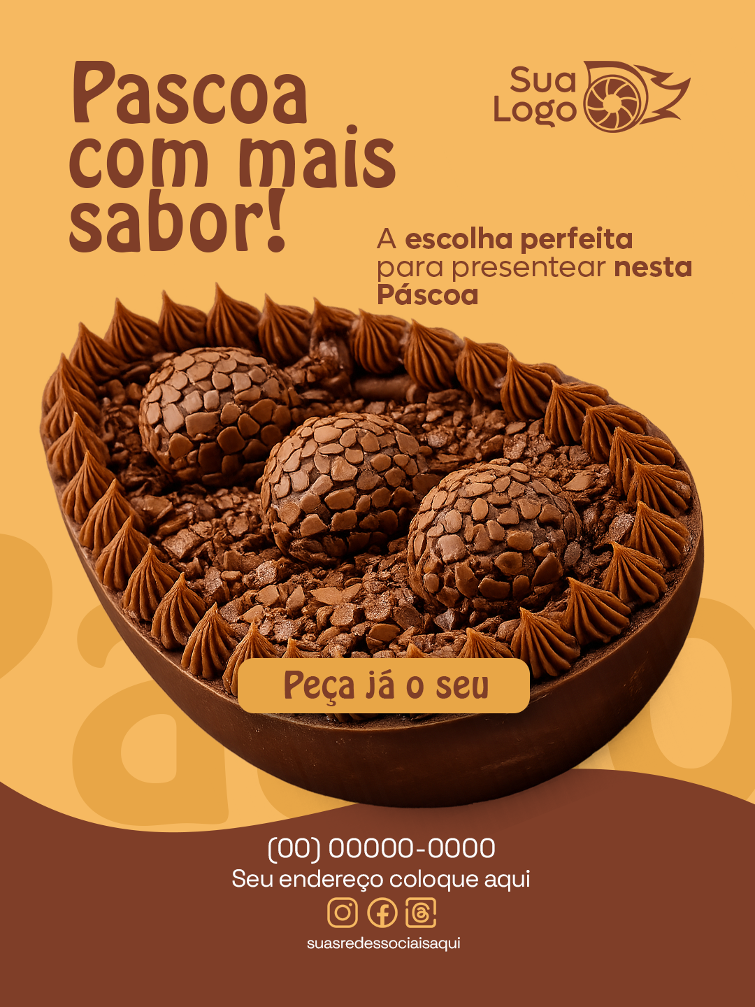 Prévia da coleção Coleção ovos de páscoa de colher