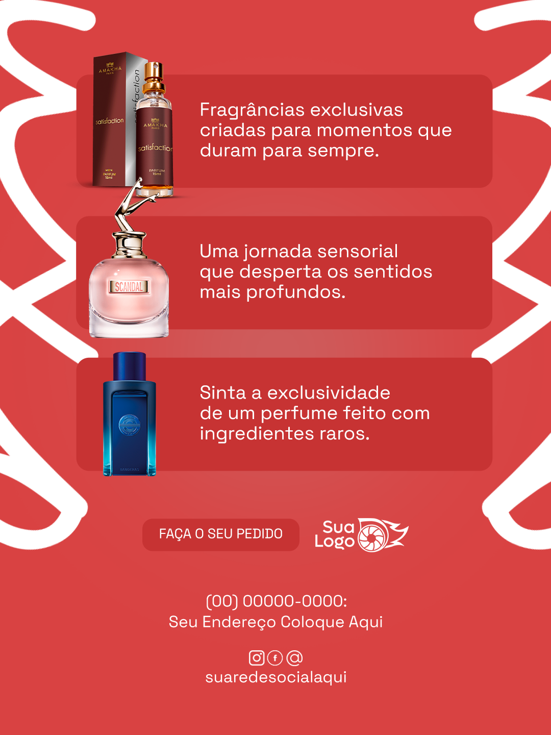 Prévia da coleção Coleção de Artes para Loja de Perfumaria