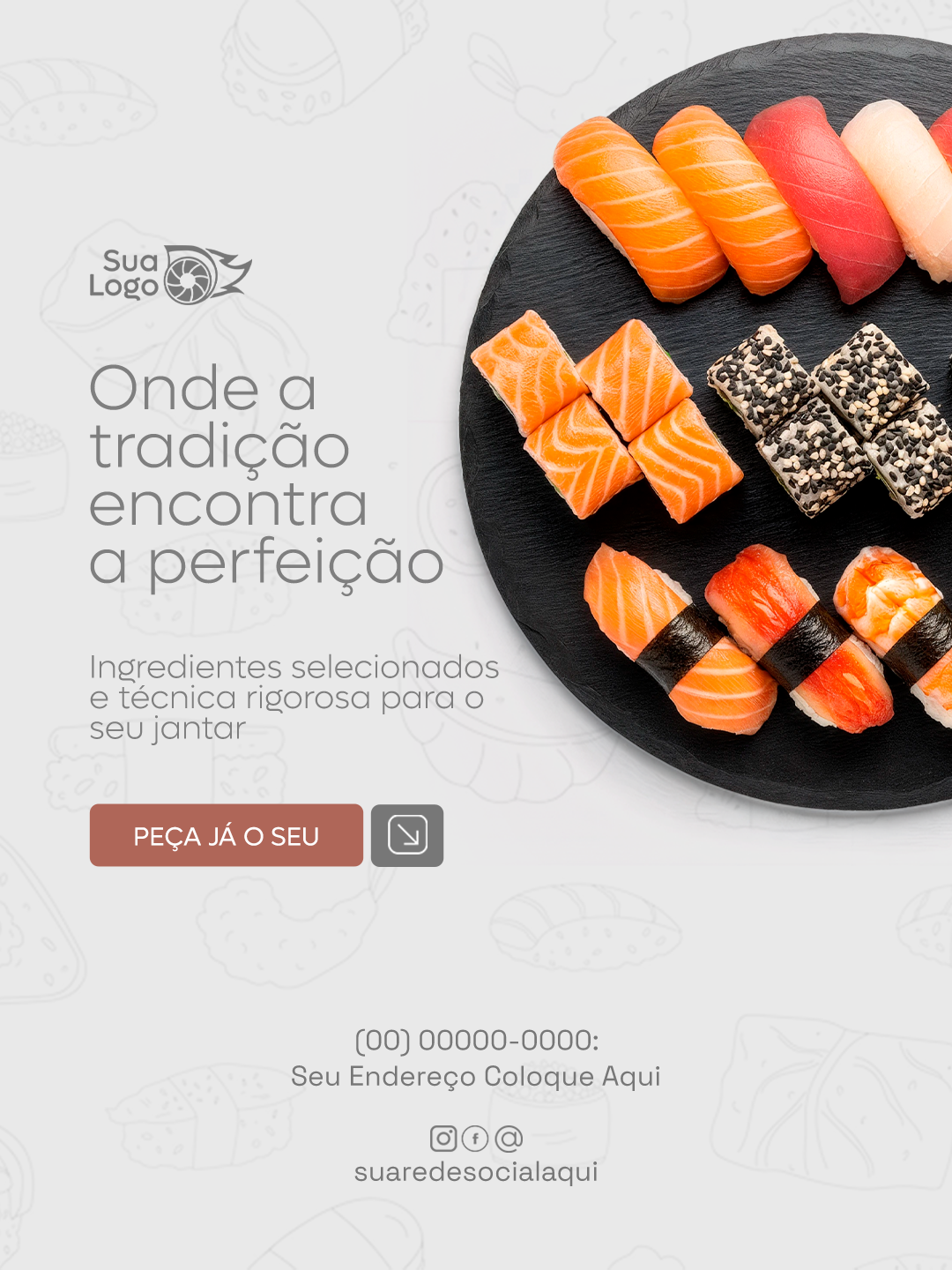 Arte 10 da coleção Coleção de Artes para Sushi Vibes