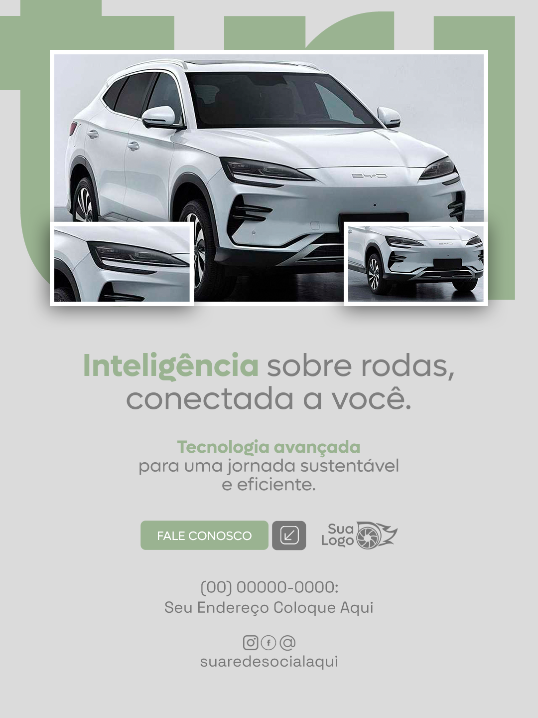 Prévia da coleção Coleção de Artes para Carros Elétricos Concessionária
