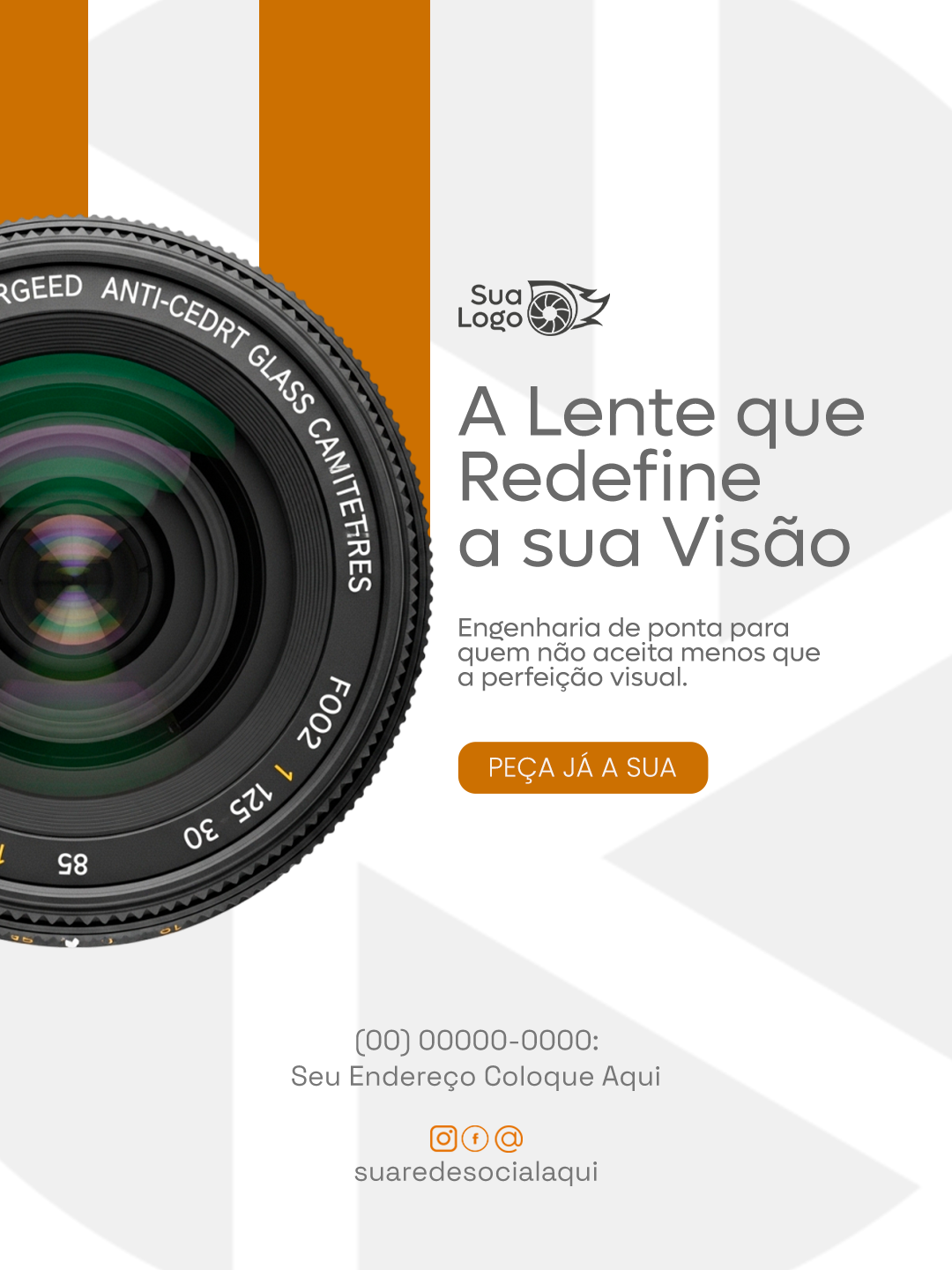 Arte 6 da coleção Coleção de Artes para Loja de Equipamentos e Acessórios de Filmagens e Fotos