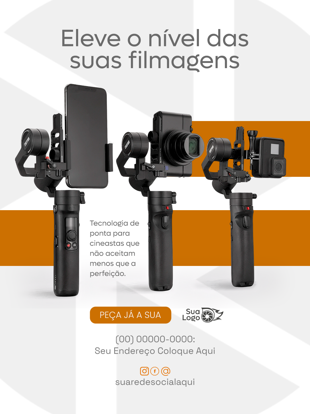 Prévia da coleção Coleção de Artes para Loja de Equipamentos e Acessórios de Filmagens e Fotos