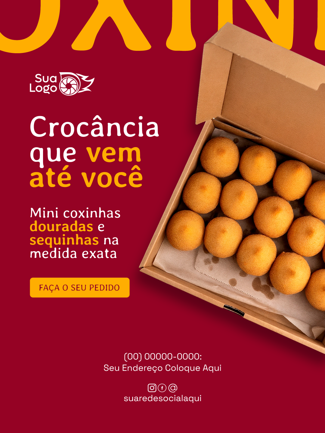 Prévia da coleção Coleção de Artes para Loja de Coxinhas