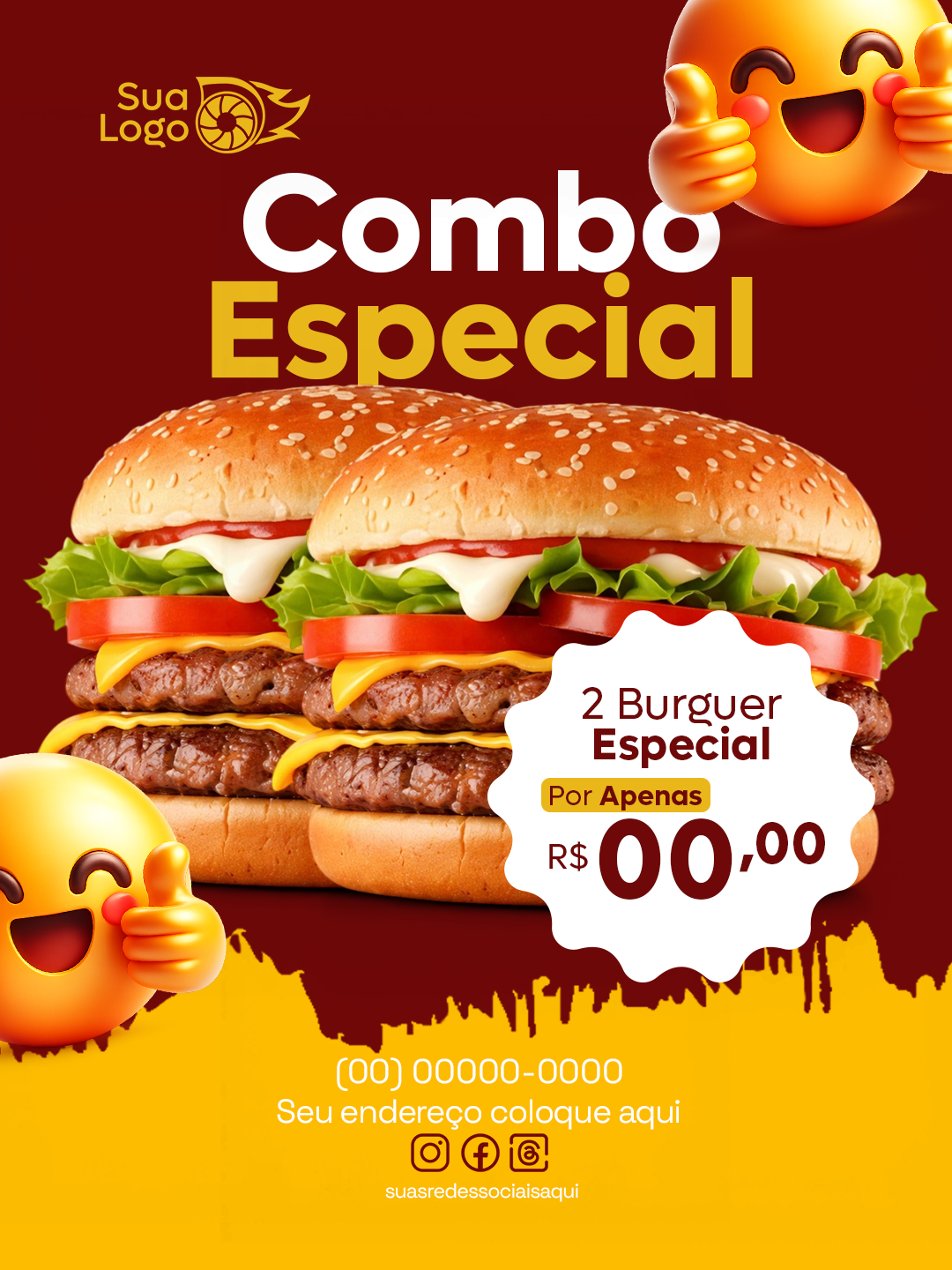 Prévia da coleção Coleção hamburgueria