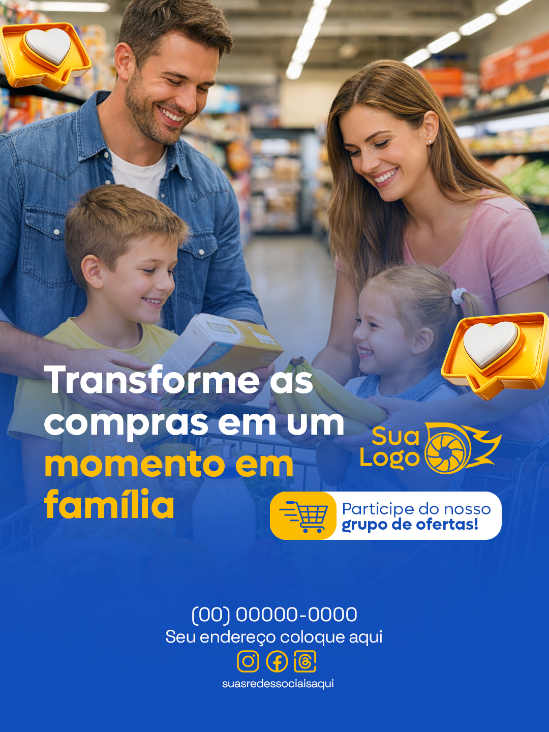 Prévia da coleção Coleção para supermercado ofertas