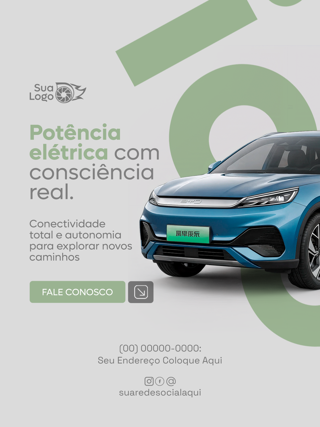 Arte 10 da coleção Coleção de Artes para Carros Elétricos Concessionária