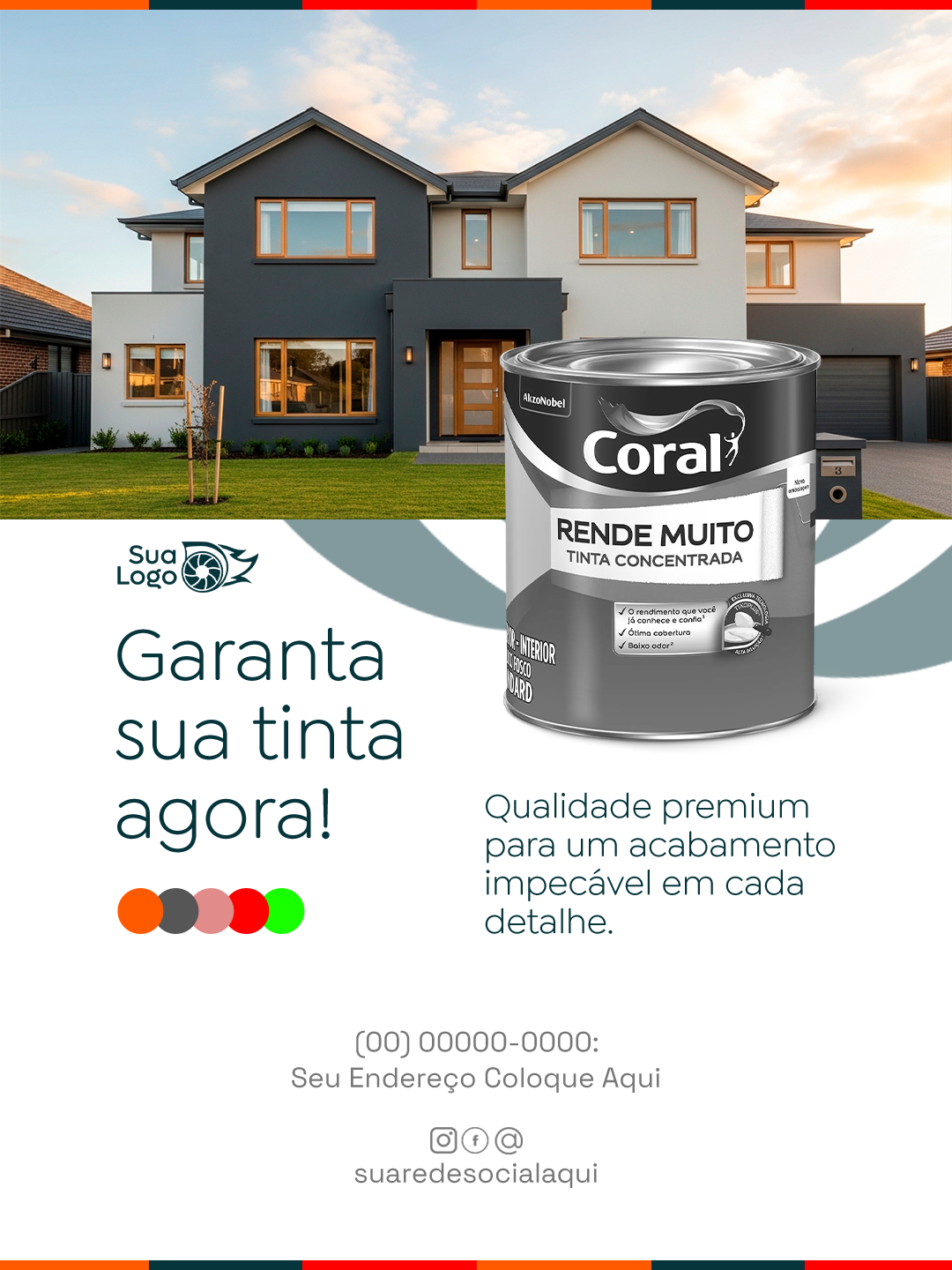 Arte 7 da coleção Coleção de Artes para Casa de Tintas