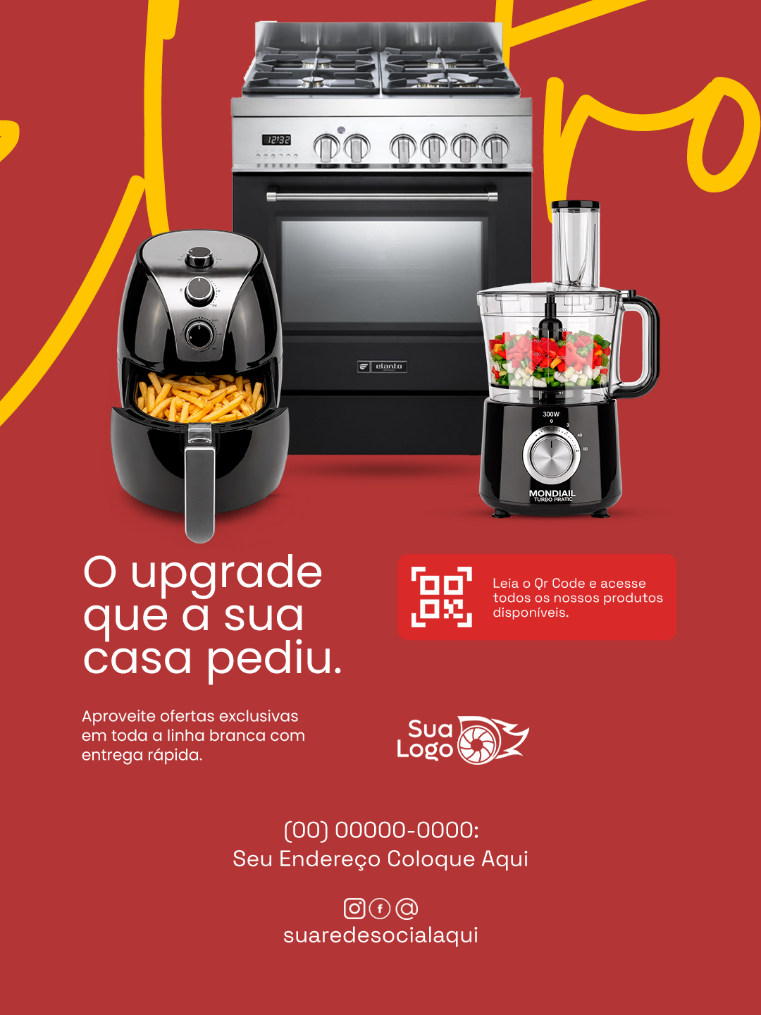 Arte 6 da coleção Coleção de Artes para Loja de Eletrodomésticos