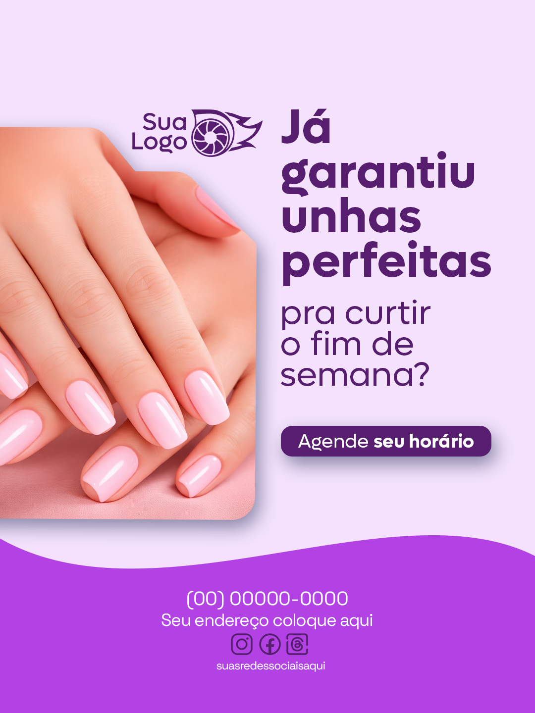 Prévia da coleção Coleção para manicure