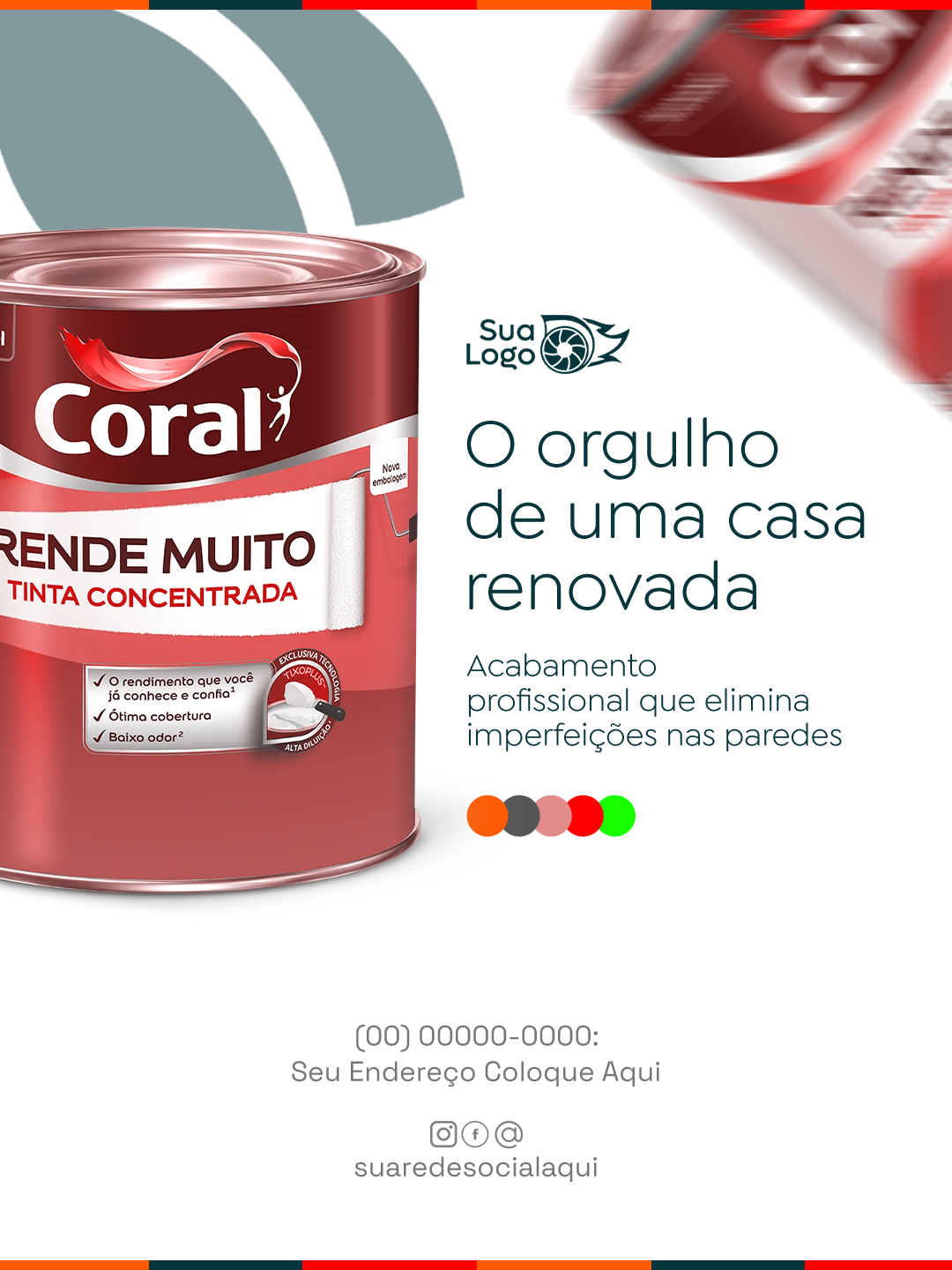 Arte 8 da coleção Coleção de Artes para Casa de Tintas
