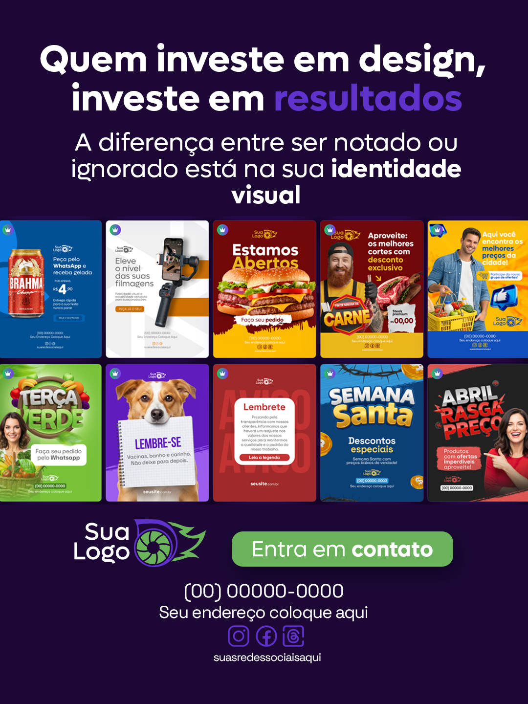 Prévia da coleção Coleção design gráfico