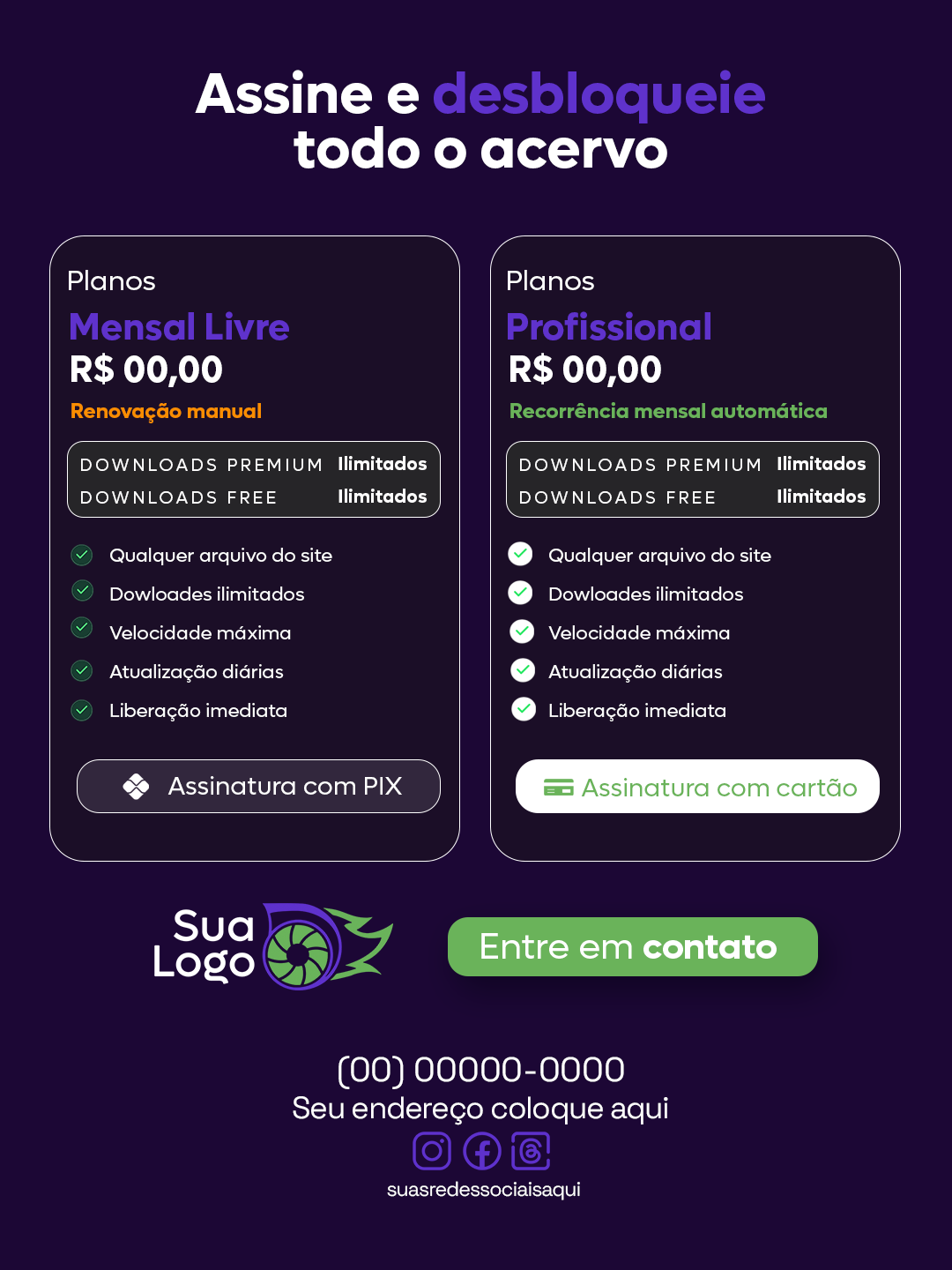 Prévia da coleção Coleção design gráfico