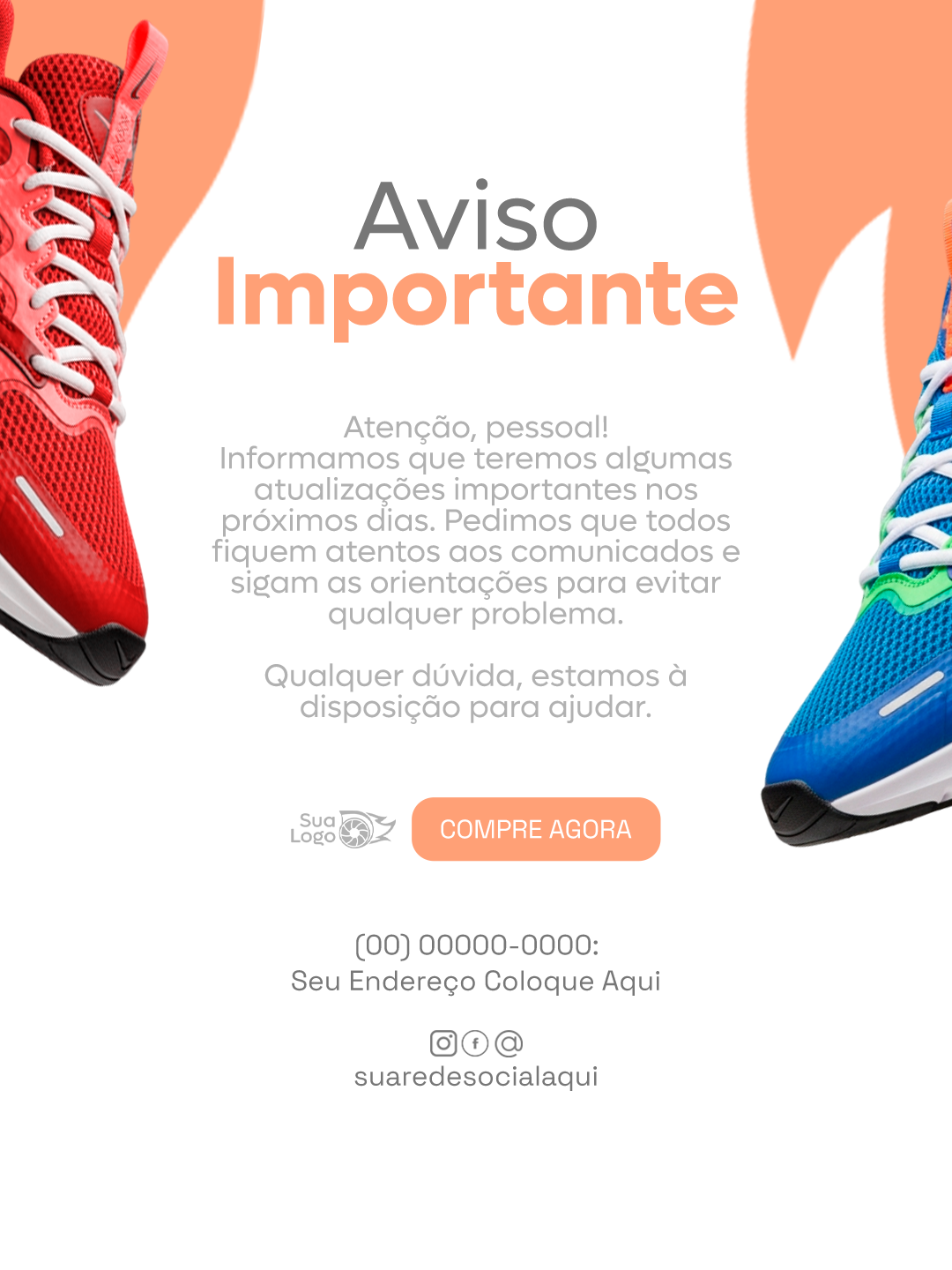 Prévia da coleção Coleção de Artes para Loja de Calçados