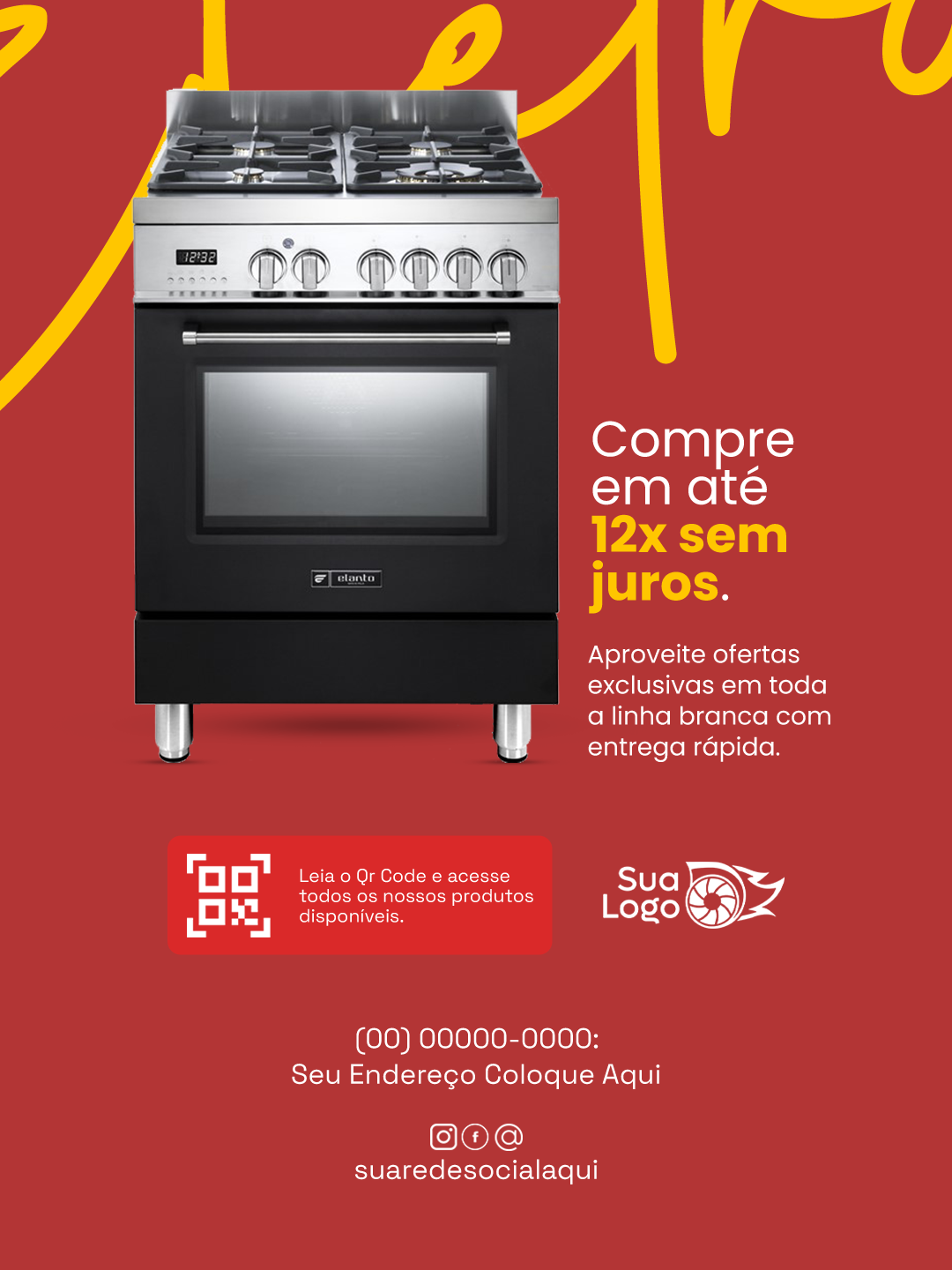 Arte 7 da coleção Coleção de Artes para Loja de Eletrodomésticos