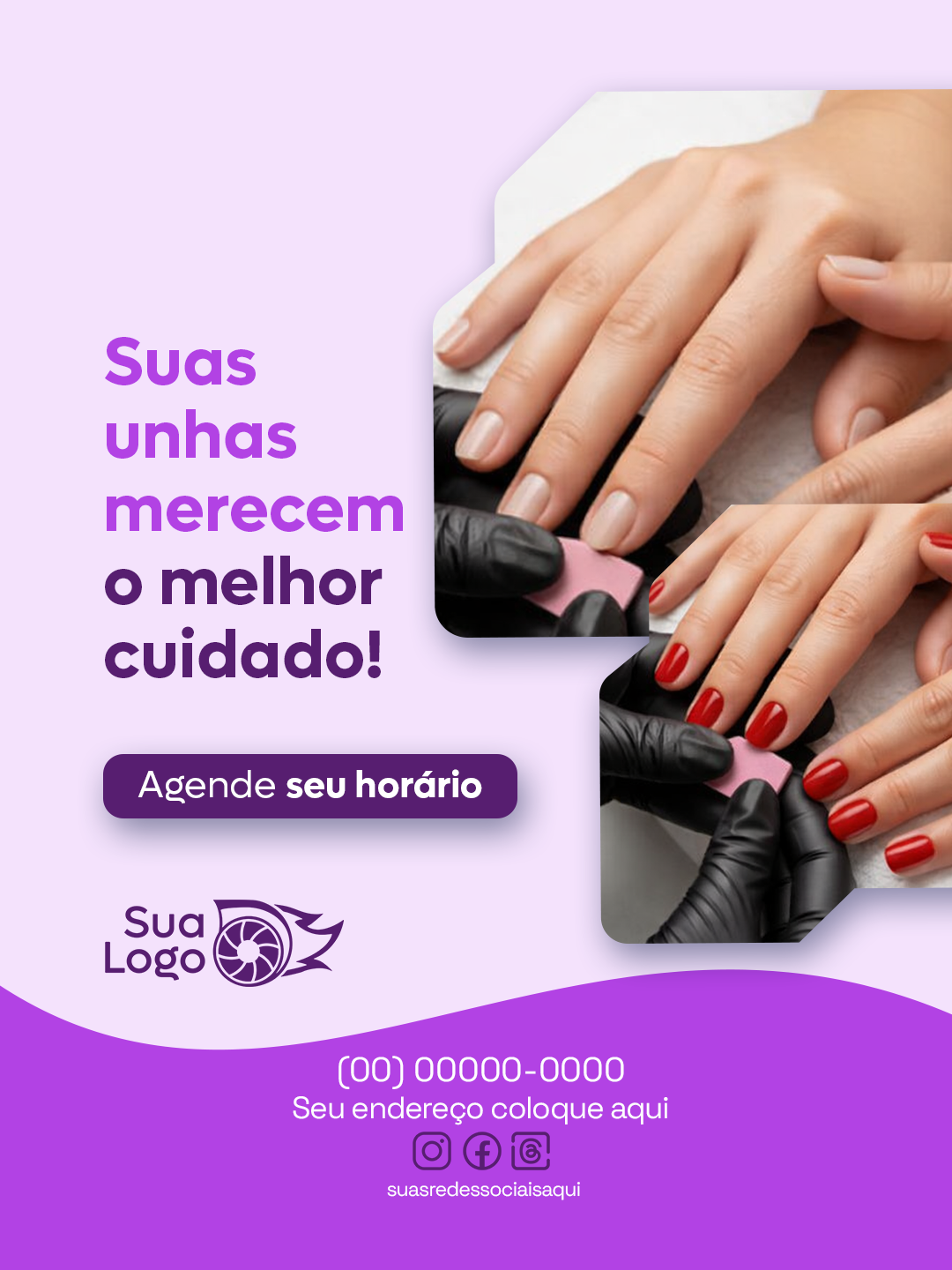 Prévia da coleção Coleção para manicure