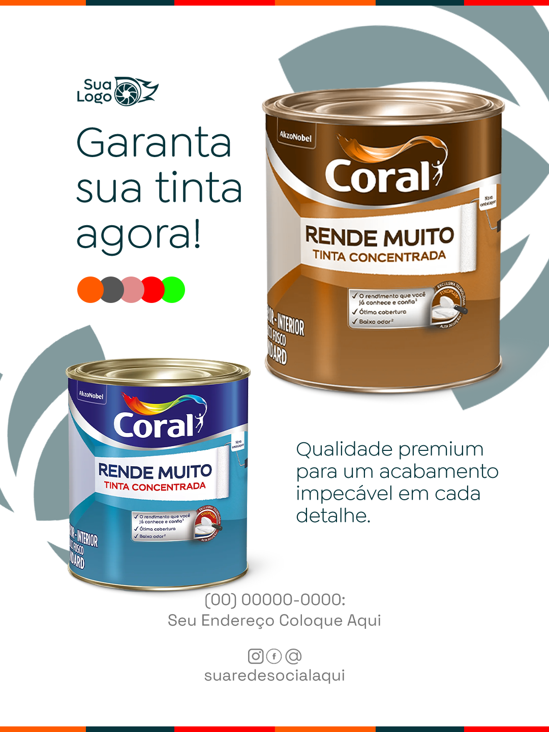 Prévia da coleção Coleção de Artes para Casa de Tintas