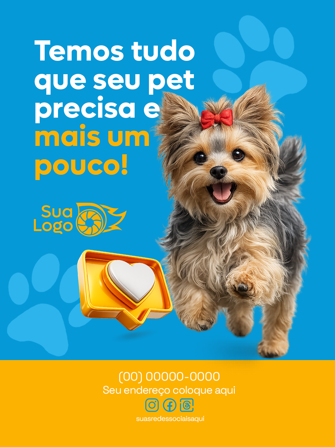 Prévia da coleção Coleção para pet shop