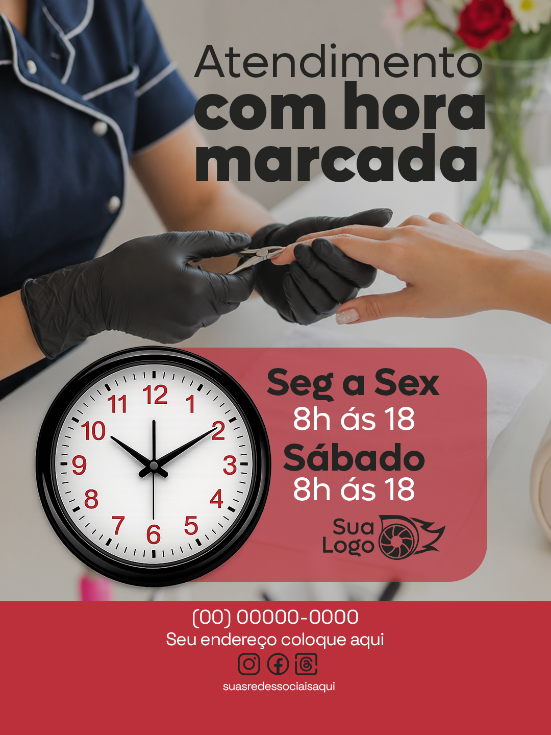 Prévia da coleção Coleção manicure e pedicure
