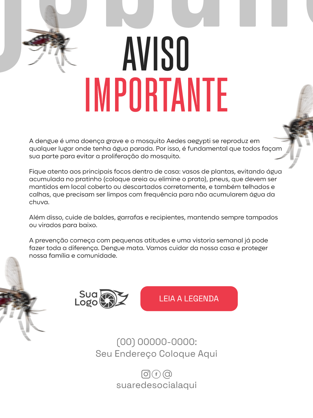 Prévia da coleção Coleção de Artes para o Combate a Dengue