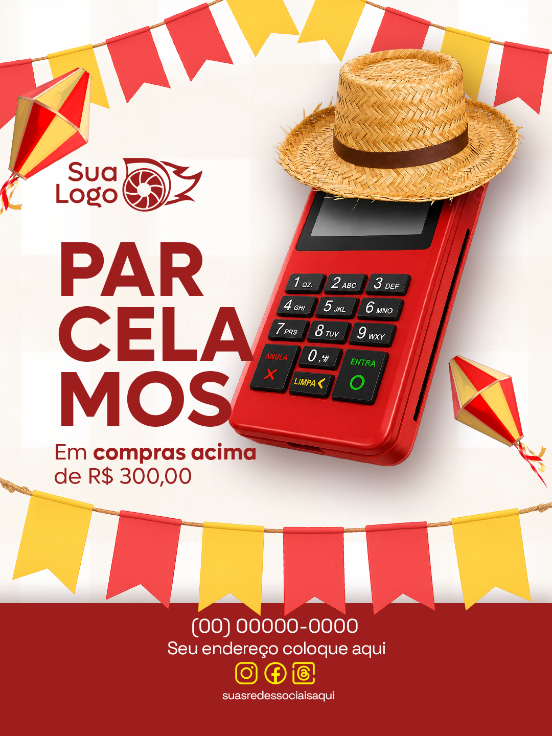 Arte 6 da coleção Coleção Supermercado Arraiá de Ofertas