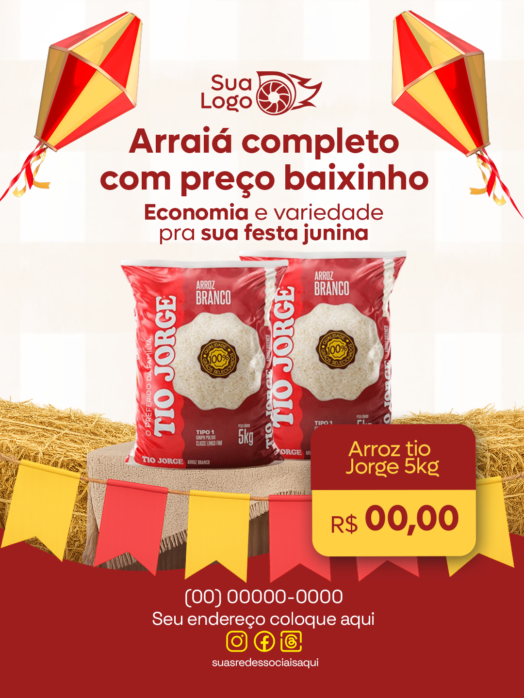 Prévia da coleção Coleção Supermercado Arraiá de Ofertas