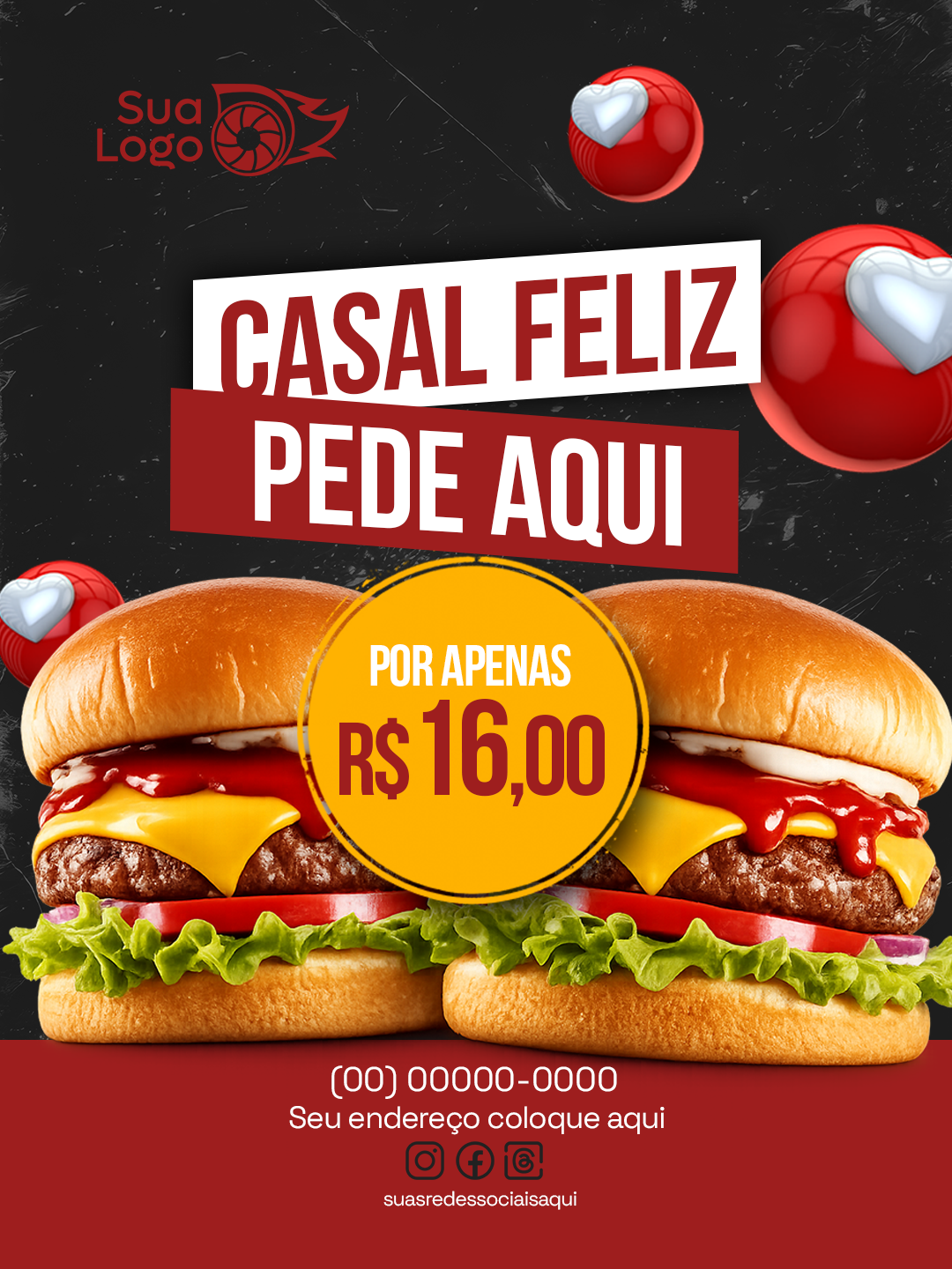 Arte 6 da coleção Coleção Hamburgueria, lanche