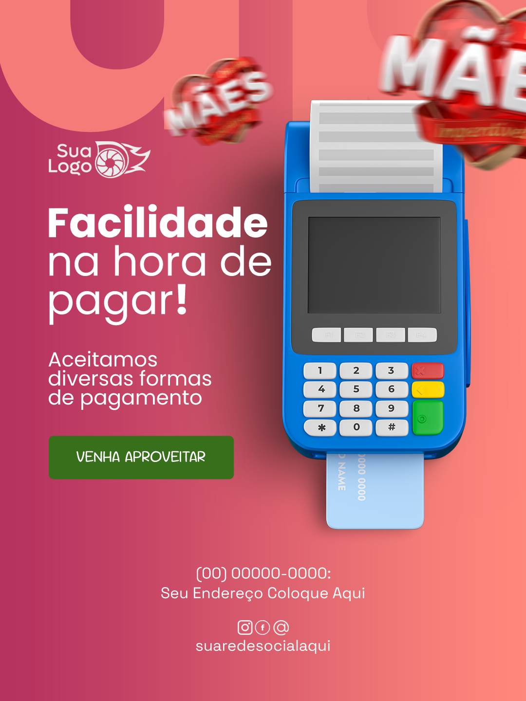 Prévia da coleção Coleção de Artes para Supermercado dia das Mães