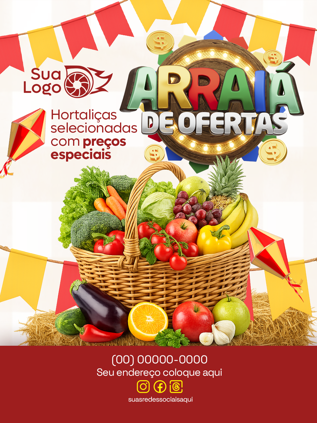 Arte 5 da coleção Coleção Supermercado Arraiá de Ofertas