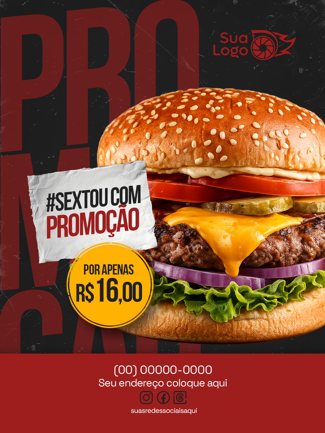 Arte 10 da coleção Coleção Hamburgueria, lanche