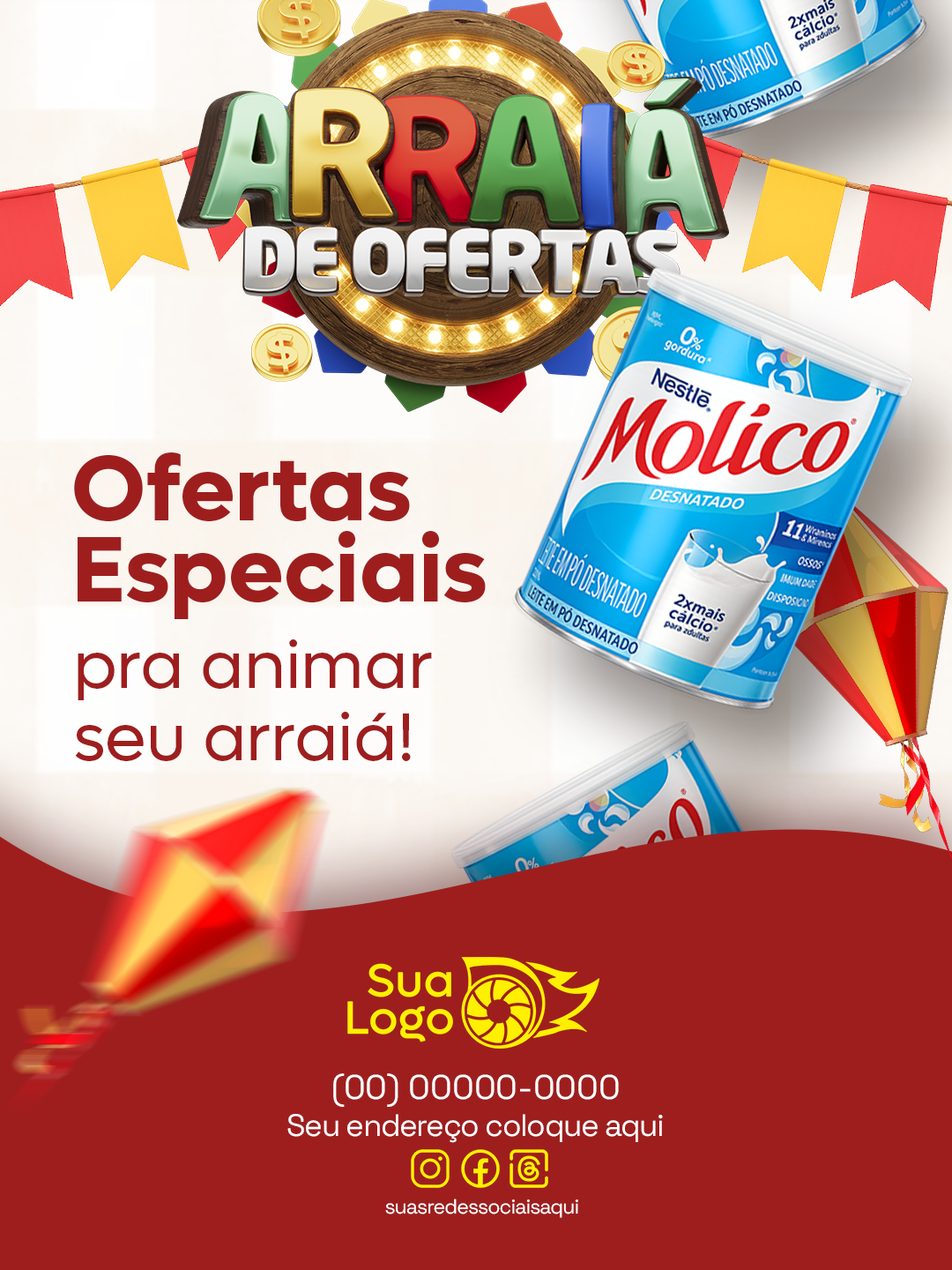 Prévia da coleção Coleção Supermercado Arraiá de Ofertas