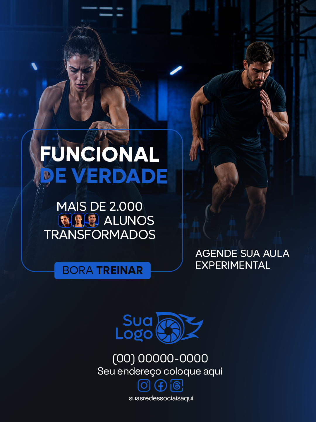 Prévia da coleção Coleção Academia Aula e Treino Funcional