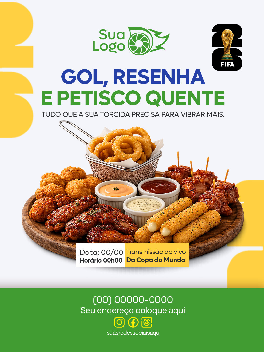 Arte 9 da coleção Coleção Bar e Restaurante Petiscaria Copa do Mundo