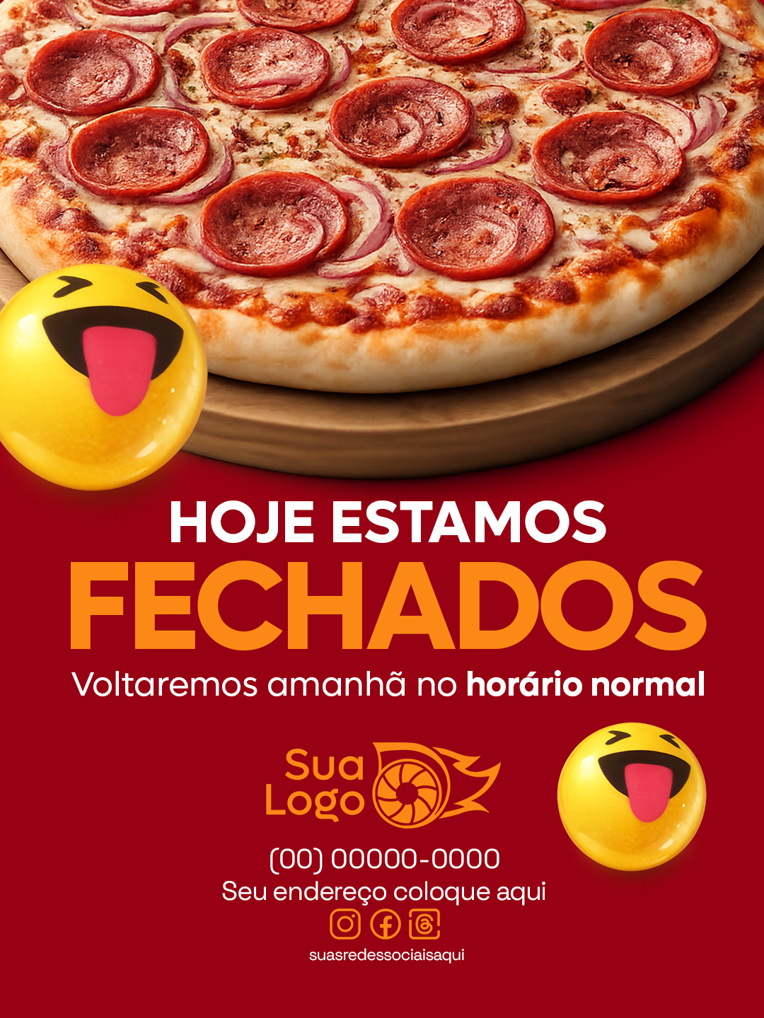 Prévia da coleção Coleção Para Pizzaria