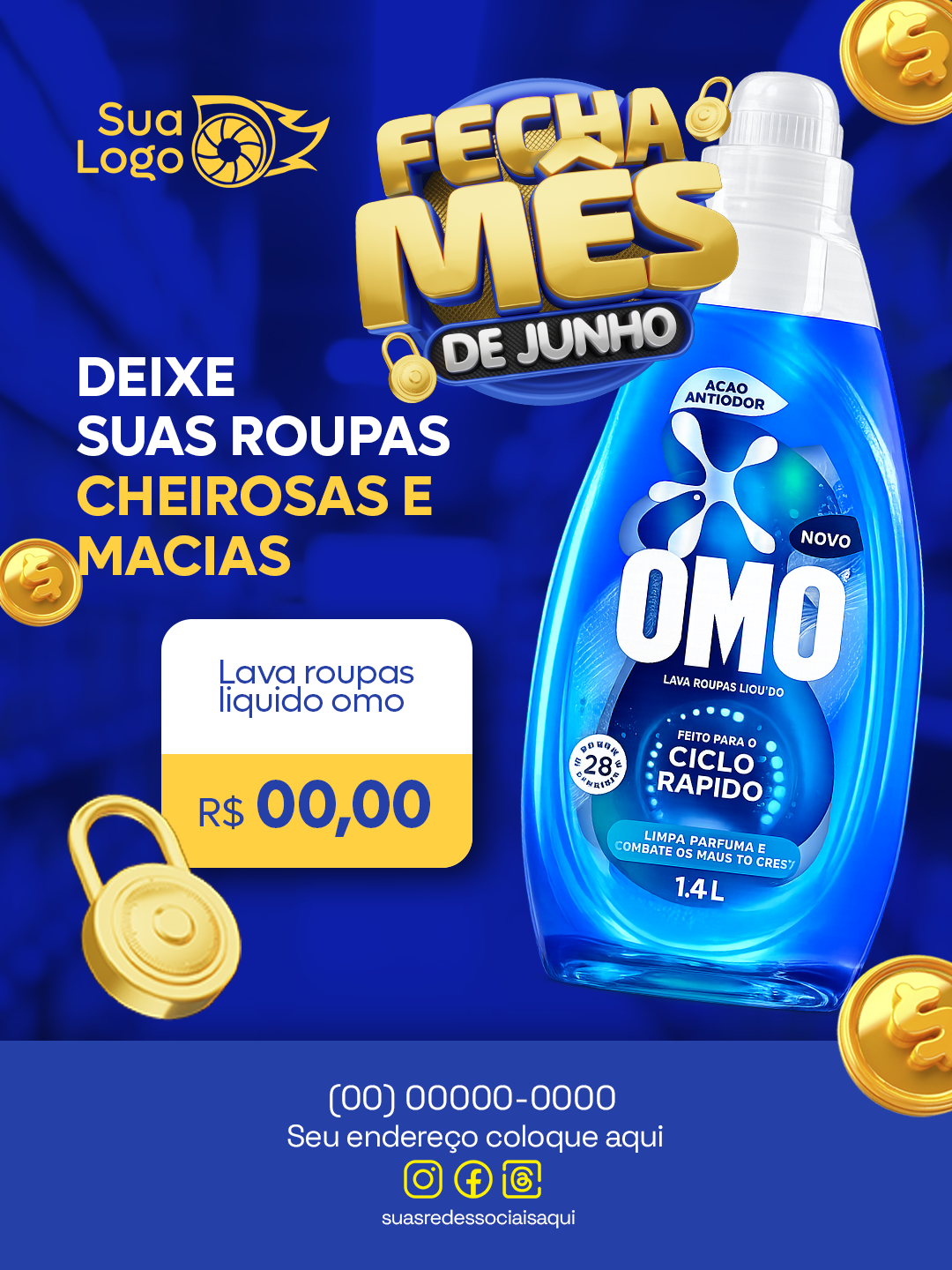Arte 6 da coleção Coleção Supermercado Fecha Mês