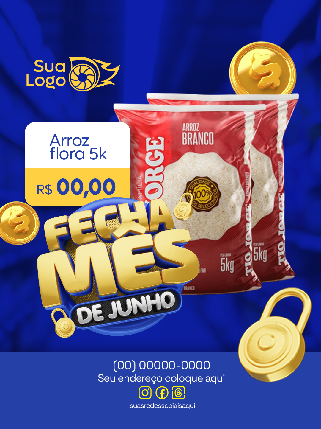 Arte 9 da coleção Coleção Supermercado Fecha Mês