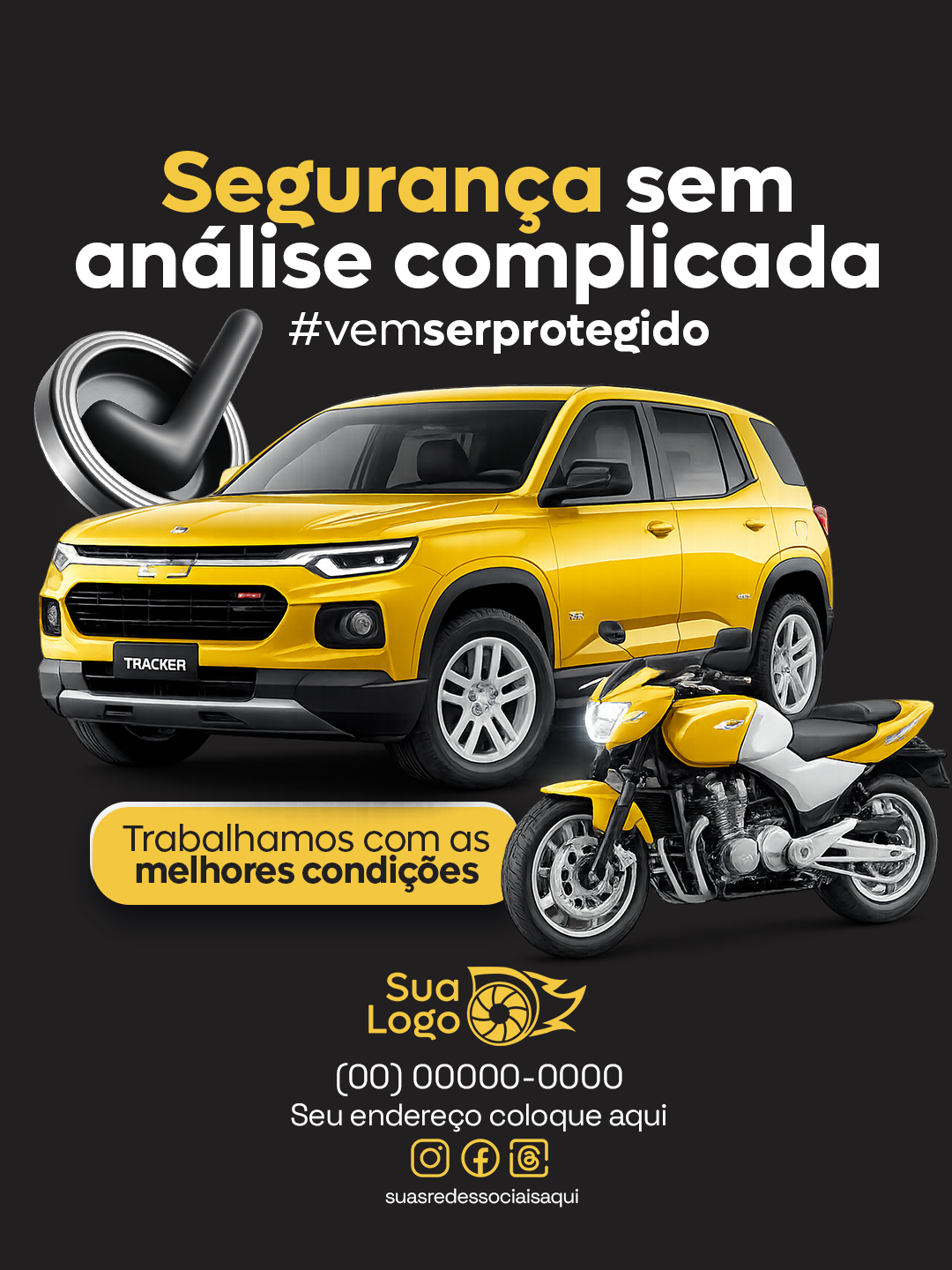 Arte 7 da coleção Coleção Seguro Proteção Veicular