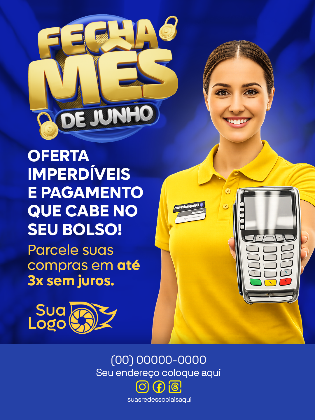 Prévia da coleção Coleção Supermercado Fecha Mês