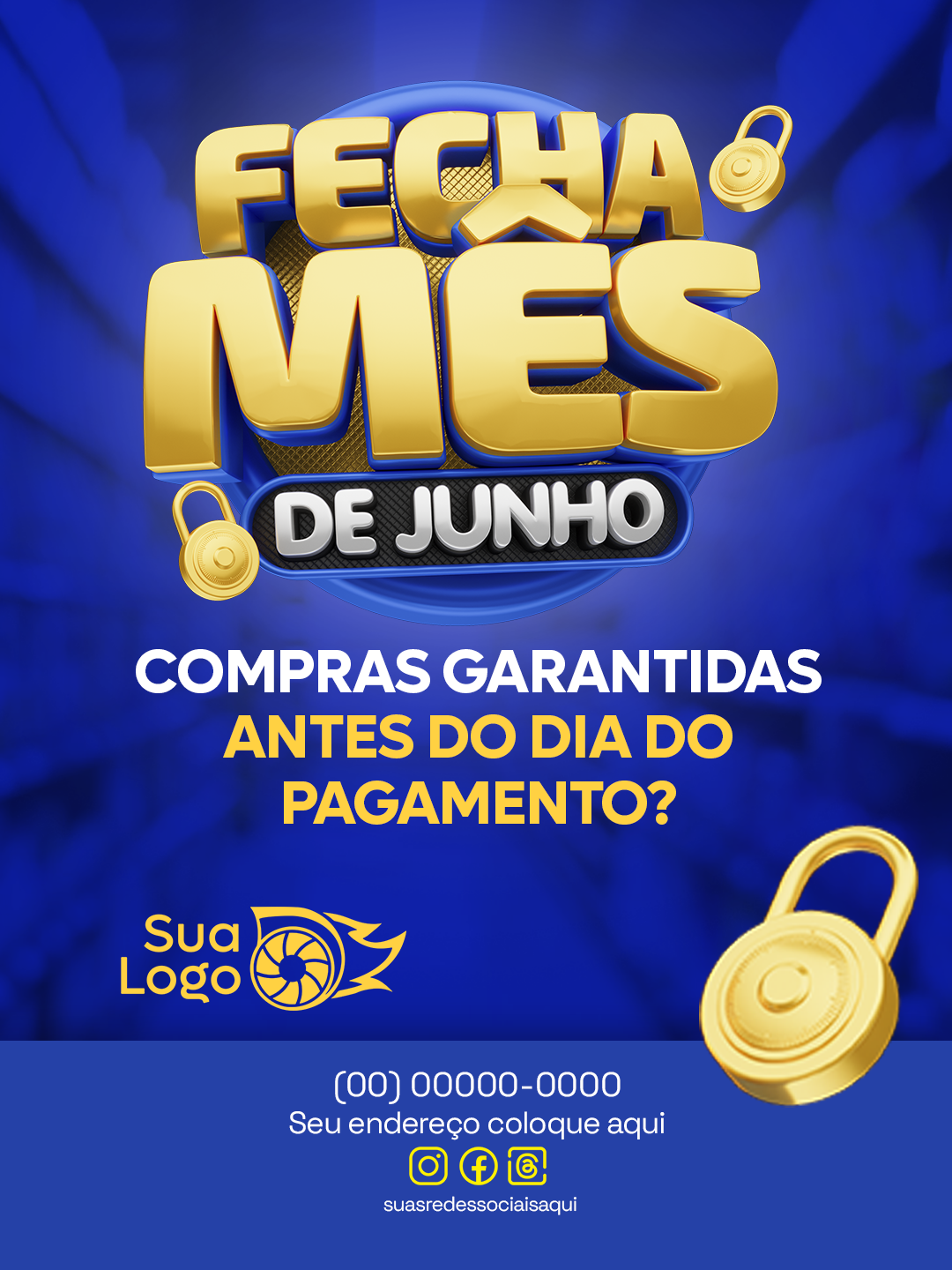 Arte 10 da coleção Coleção Supermercado Fecha Mês
