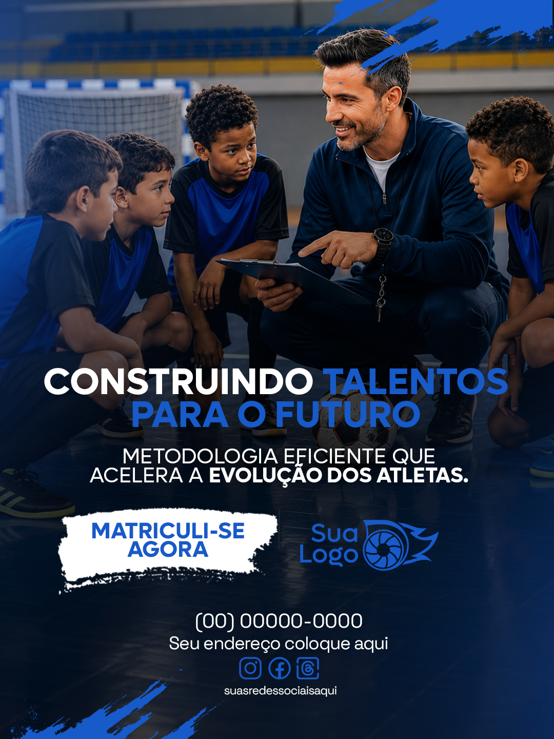 Prévia da coleção Coleção Futsal Masculino e Feminino