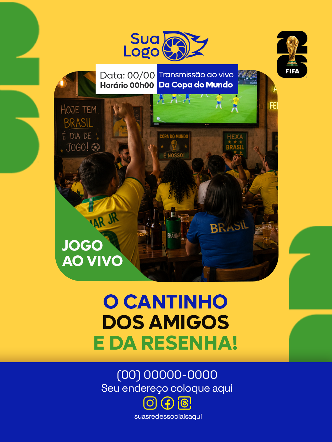 Arte 7 da coleção Coleção Bar e Restaurante Petiscaria Copa do Mundo