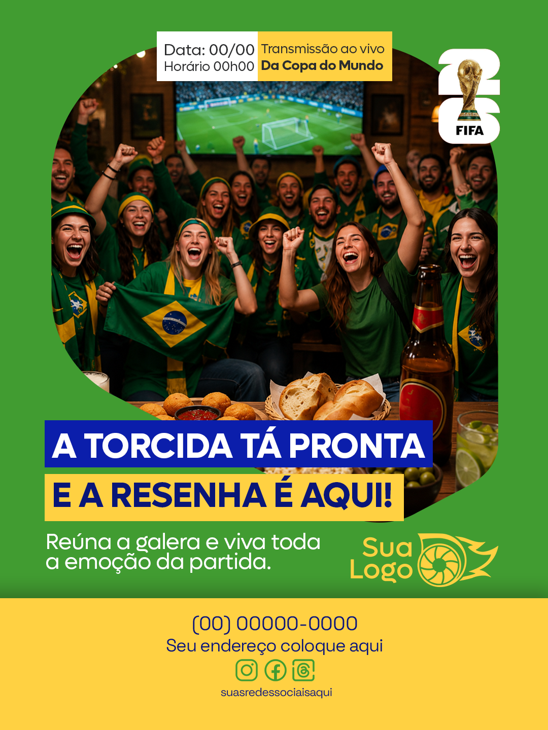 Arte 10 da coleção Coleção Bar e Restaurante Petiscaria Copa do Mundo
